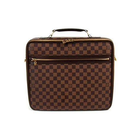 louis vuitton damier briefcase.